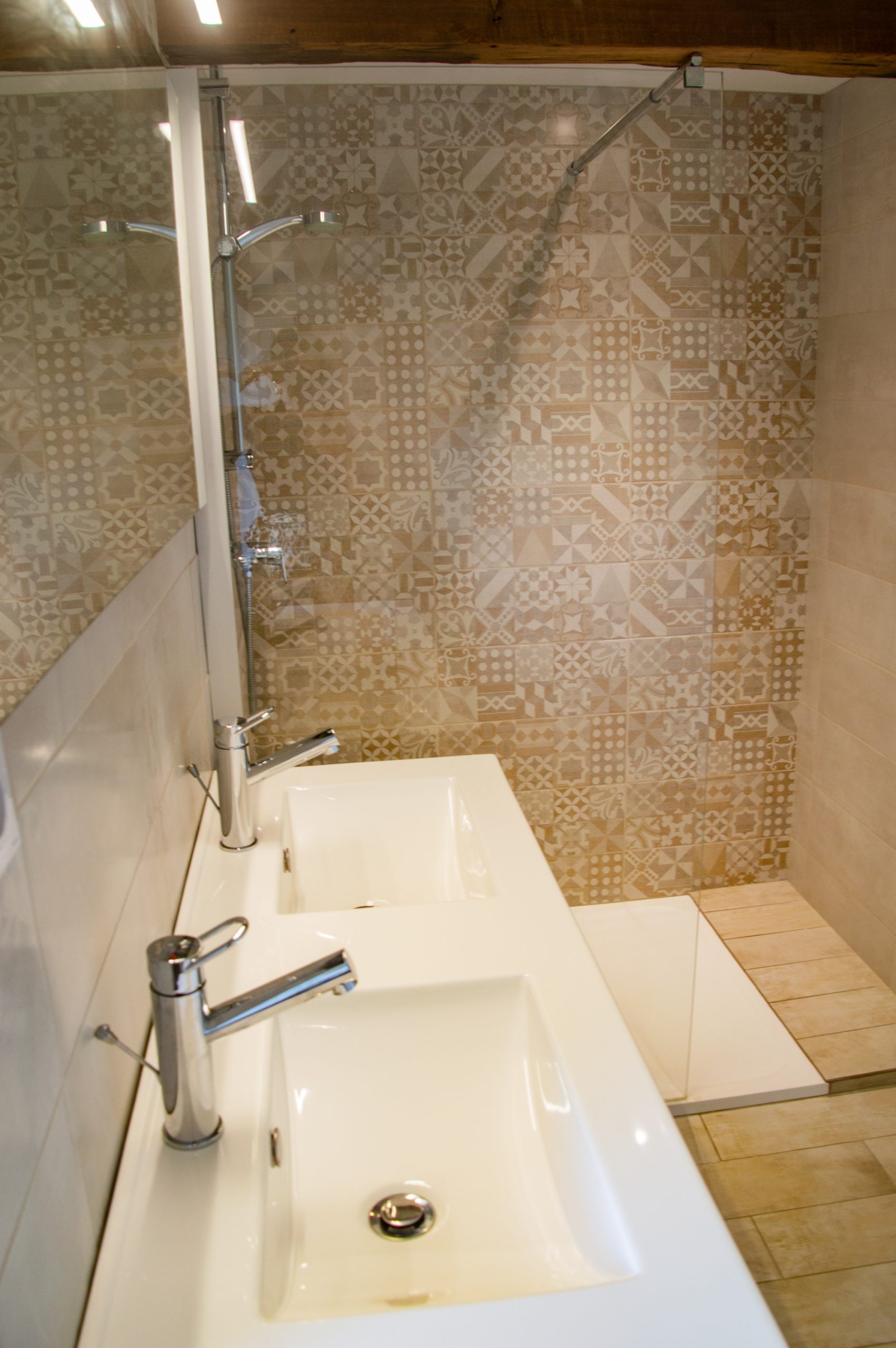 Salle de bain, double vasque